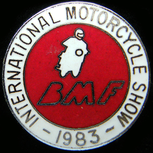British Motorcyclists Federation Lapel Badge
