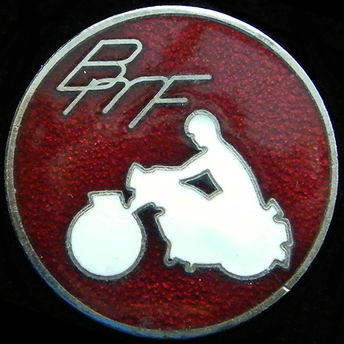 British Motorcyclists Federation Lapel Badge