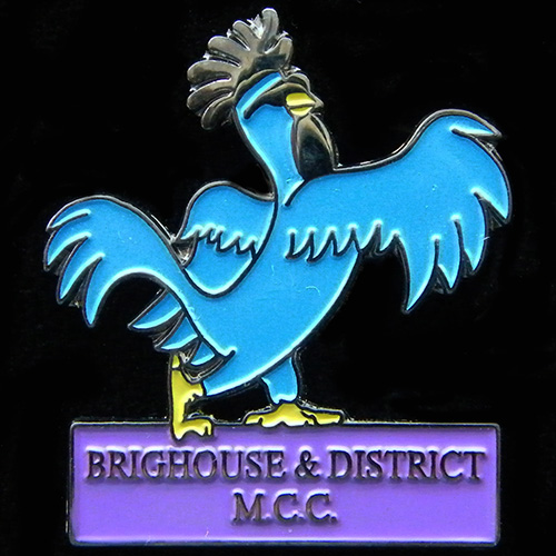 Brighouse & District MCC lapel badge