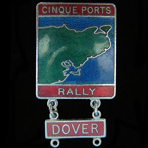 Cinque Ports Rally Pin Badge