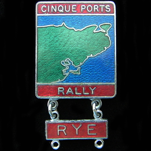 Cinque Ports Rally Pin Badge