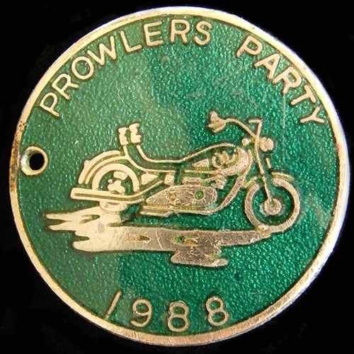 Prowlers Party Lapel Badge