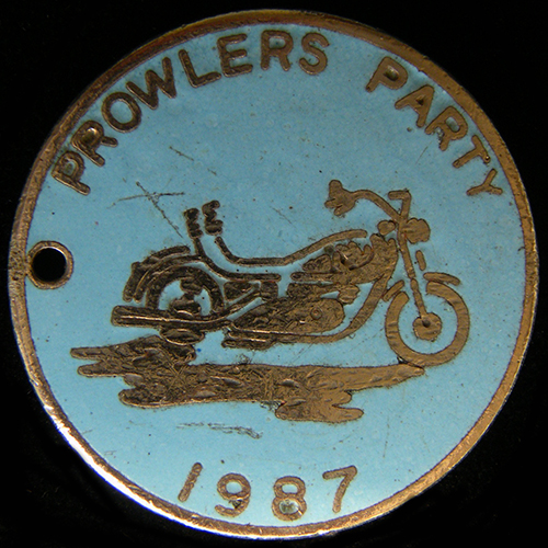 Prowlers Party Lapel Badge