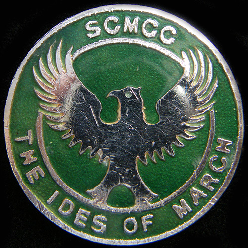 Ides of March Rally lapel badge