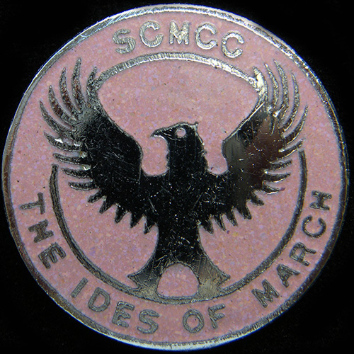 Ides of March Rally lapel badge