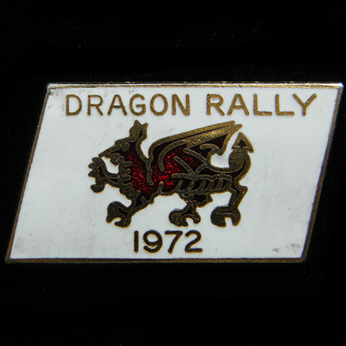 Dragon Rally pin badge