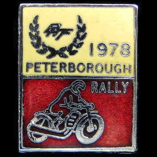 British Motorcyclists Federation Lapel Badge