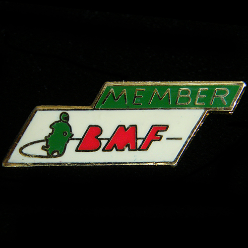 British Motorcyclists Federation Lapel Badge