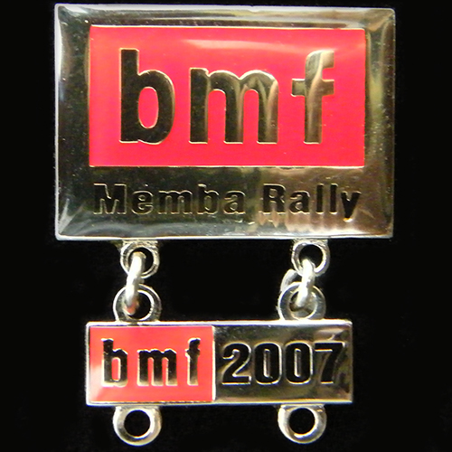 British Motorcyclists Federation Lapel Badge