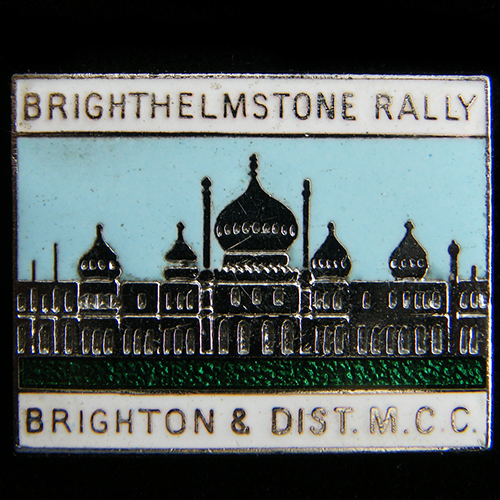 Brighthelmstone Rally pin badge