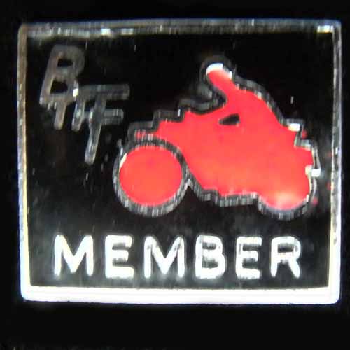 British Motorcyclists Federation Lapel Badge