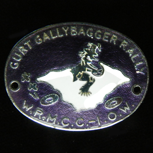 Gurt Gallybagger Rally pin badge