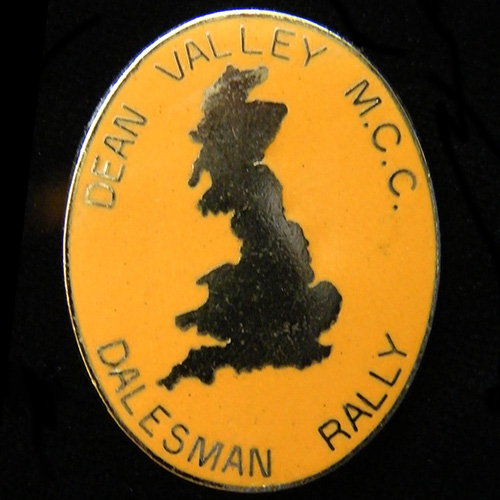 Dalesman Rally pin badge