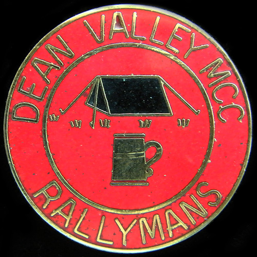 Rallymans Rally pin badge