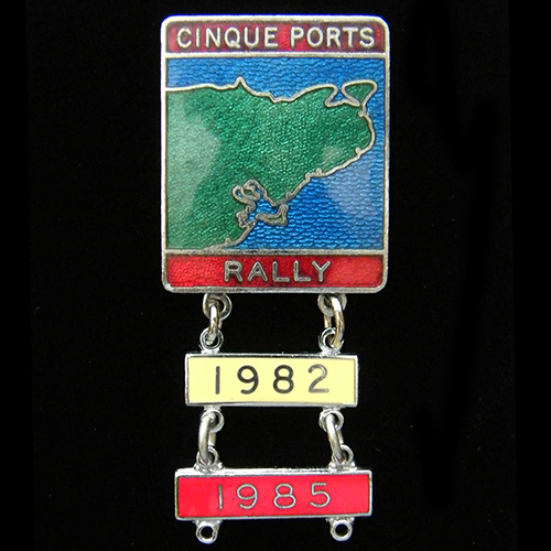 Cinque Ports Rally Pin Badge