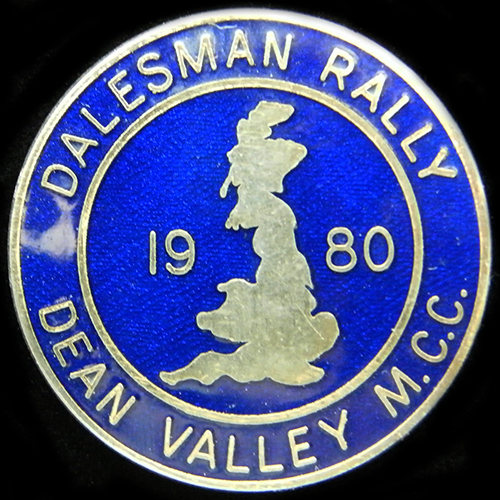 Dalesman Rally pin badge