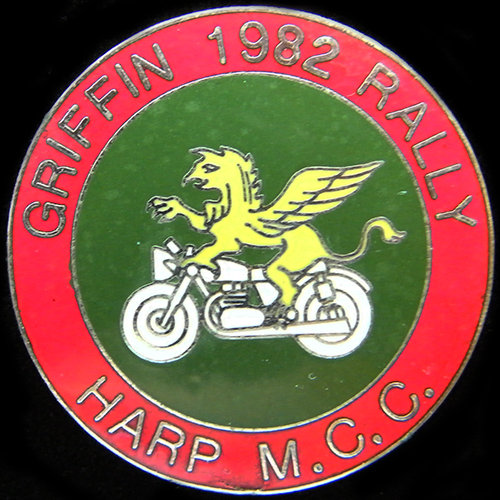 Griffin Rally pin badge