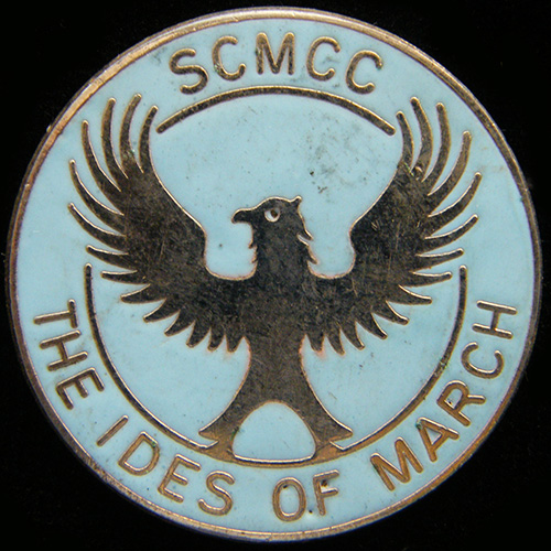 Ides of March Rally lapel badge