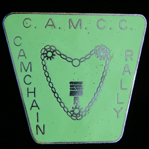 Camchain Rally Lapel badge