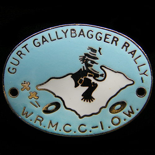 Gurt Gallybagger Rally pin badge