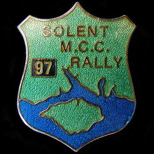 Solent Rally pin badge