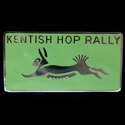 Kentish Hop Rally pin badge