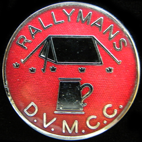 Rallymans Rally pin badge