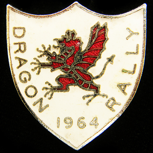 Dragon Rally pin badge