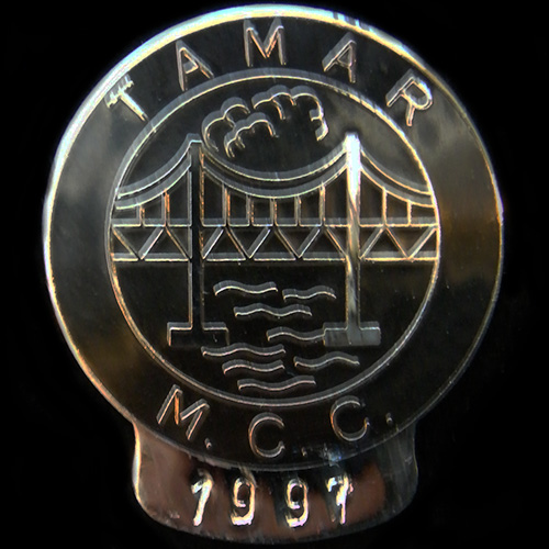 Tamar Rally pin badge