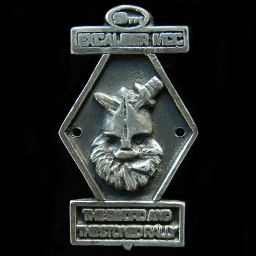 Sword and the Stoned Rally pin badge