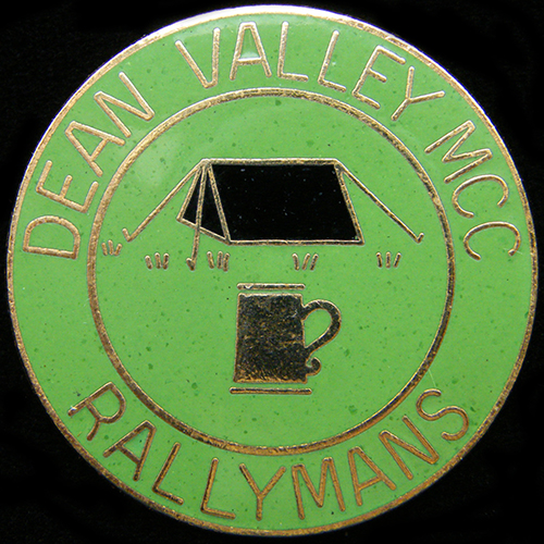 Rallymans Rally pin badge