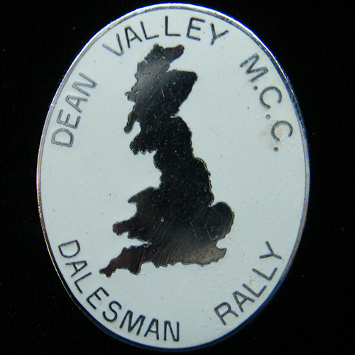 Dalesman Rally pin badge