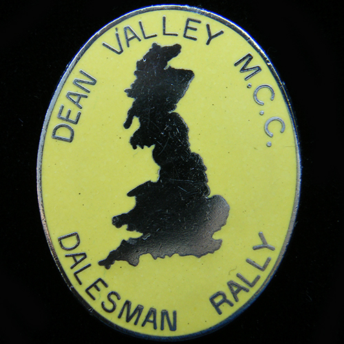 Dalesman Rally pin badge