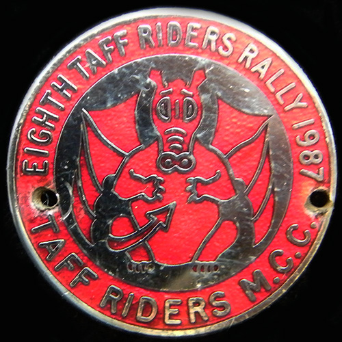 Taff Riders Rally Lapel Badge