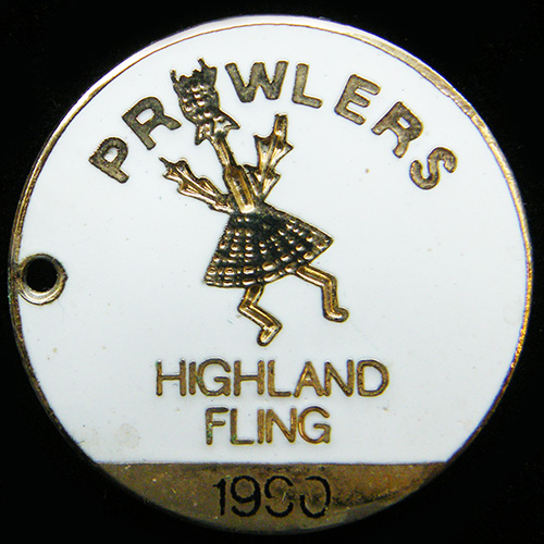 Highland Fling Rally  pin badge