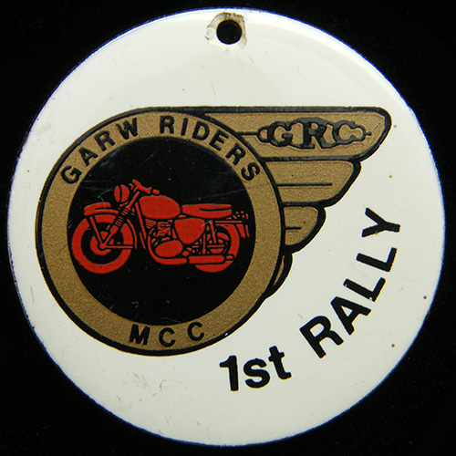 Garw Rally pin badge