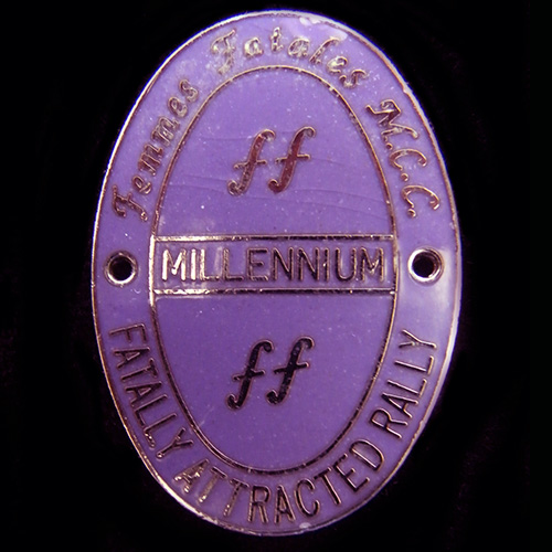 Fatally Attracted Rally Lapel Badge
