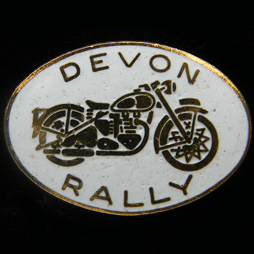 Devon Rally pin badge