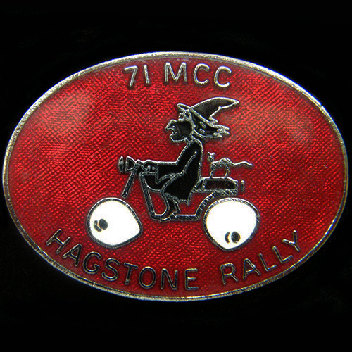 Hagstone Rally pin badge