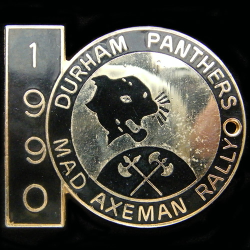 Mad Axeman Rally Pin Badge