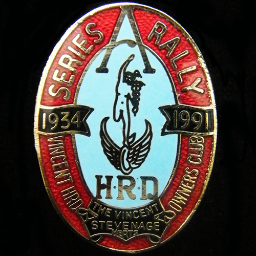Vincent pin badge