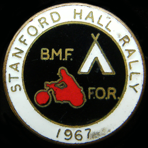 British Motorcyclists Federation Lapel Badge