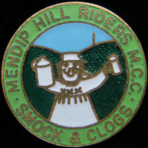 Smock & Clogs Rally pin badge