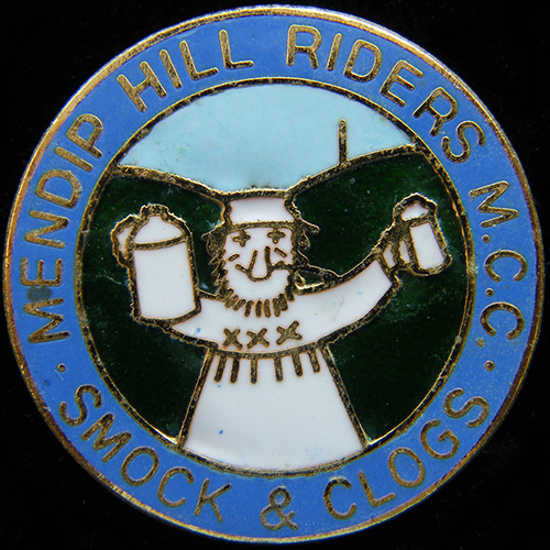 Smock & Clogs Rally pin badge