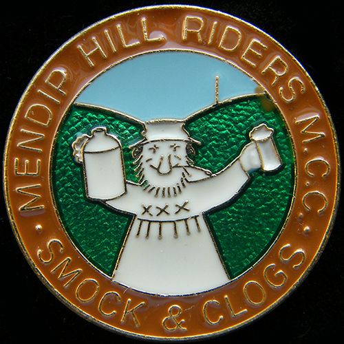 Smock & Clogs Rally pin badge