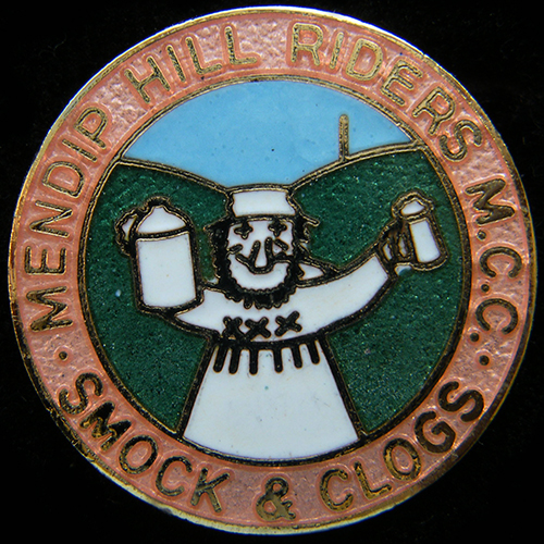 Smock & Clogs Rally pin badge