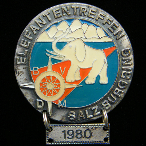 Elefantentreffen (Elephant) Rally pin badge