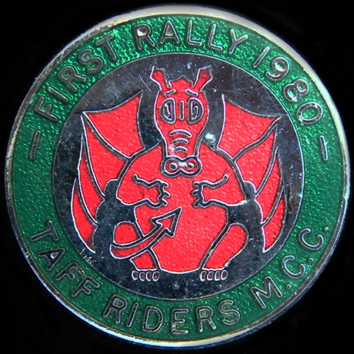 Taff Riders Rally Lapel Badge