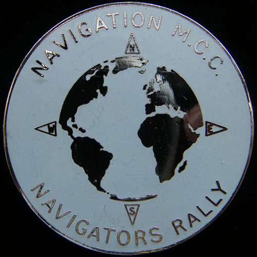 Navigators Rally pin badge