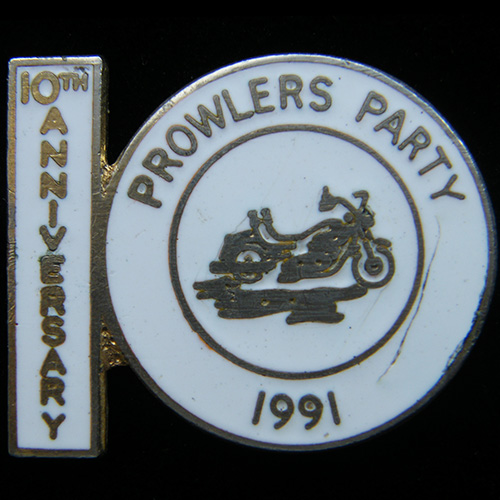 Prowlers Party Lapel Badge